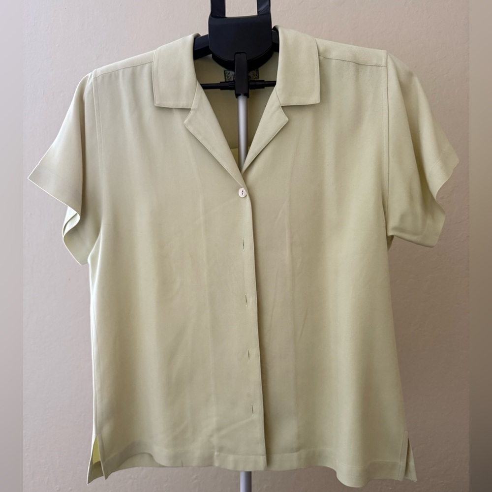 Tommy Bahama Light Green Button Down Shirt